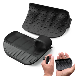 Upgrade Rypt Grip Gym Hand Grip Weight Lifting Grip for Men and Women Anti- Slip Workout Grips-Soft Silicone Hand Palm Protector Gloves for Weight lifting Push-Ups Gym Training and Exercise-Black.