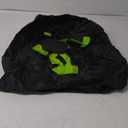 Booster Seat Travel Bag for Airplane Durable Backless Car Seat Bags Cover for Foldable Waterproof Airport Check Backpack with Padded Shoulder Straps(Black)