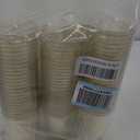 JOLLY CHEF 200 Pack 10 oz Gold Plastic Cups, Disposable Gold Glitter Plastic Tumblers for Weddings, Thanksgiving, Christmas Parties