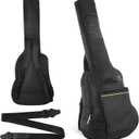 Lnrueg 41 Inch Acoustic Guitar Gig Bag with Adjustable Guitar Strap, Waterproof Guitar Backpack 5mm Thick Padding Sponge, Guitar Case Bag with Back Hanger Loop and Shoulder Straps