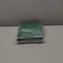 Whaline 200Pcs Green Guest Napkins Christmas Paper Dinner Napkin Disposable Hand Napkin Towel for Birthday Bridal Shower Holiday Party Supplies Kitchen Bathroom Table Decor (4.3 x 7.8 Inch)