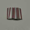 Lenink 10 Pack Name Plate Holder, Wall Mount Office Door Name Plate Holder for Meeting Room, Business Department, Warning Area 8” X 2” (Silver)