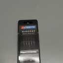 10-Piece Masonry Drill Bit Set for Concrete Tile Glass Ceramic Brick,1/8 to 1/2 Inch Drilling Bits with Triangle Handle, Tungsten Steel Alloy Tip.（Black）