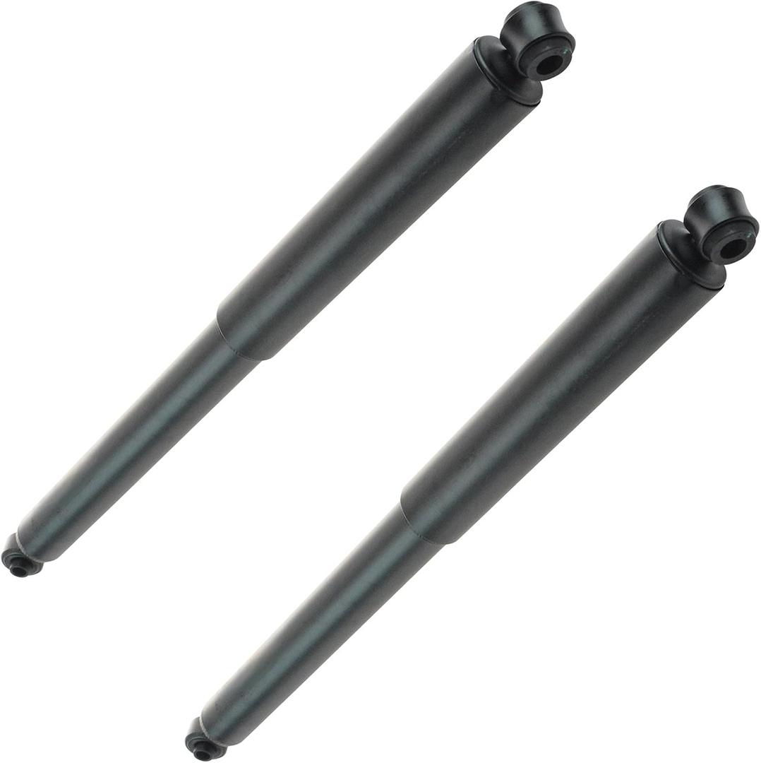 TRQ Rear Shock Absorber Set Compatible with 1990-1996 Ford F-150 1992-1998 F-250 1997 F-250 HD 1985-1997 F-350 1983-2011 Ranger 1999-2001 Mazda B2500 1994-2007 B3000 1994-2009 B4000