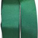 Reliant Ribbon Grosgrain Style Ribbon, 1-1/2 Inch X 50 Yards, Forest Green