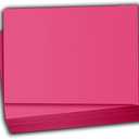 Hamilco Colored Scrapbook Cardstock Paper 5x7 Card Stock Paper 65 lb Cover 100 Pack (Fuchsia Pink)