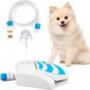 All For Paws Dog Water Fountain, Dog Sprinkler Paw Activated, Outdoor Water Fountain for Dog Drinking, Step On Pet Water Dispenser