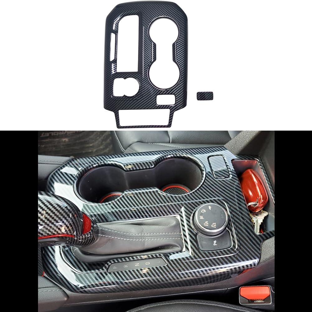 AOKIO Compatible with 2019 2020 2021 2022 2023 2024 2025 Chevy Blazer Accessories Center Console Gear Shift Panel Cover Decoration Trim (Not for EV)