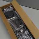 ENJOYBASICS 2 Pack Adjustable Spring Tension Curtain Rods 32 to 78 Inches, Stainless Steel Matte Black Shower Rod No Drilling for Window, Bathroom, Closet, Room Divider, 7/8" Diameter