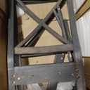 Set of Two X-Back Dining Chairs, Unfinished