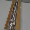 Mcrbeay Shower Curtain Rod, 1" Diameter Heavy Duty Tension Shower Rod, Non Slip Adjustable 28-74 inch No Drill Shower Curtain Rods Spring Tension For Bathroom, Shower Stall, No Rust, Brushed Nickel