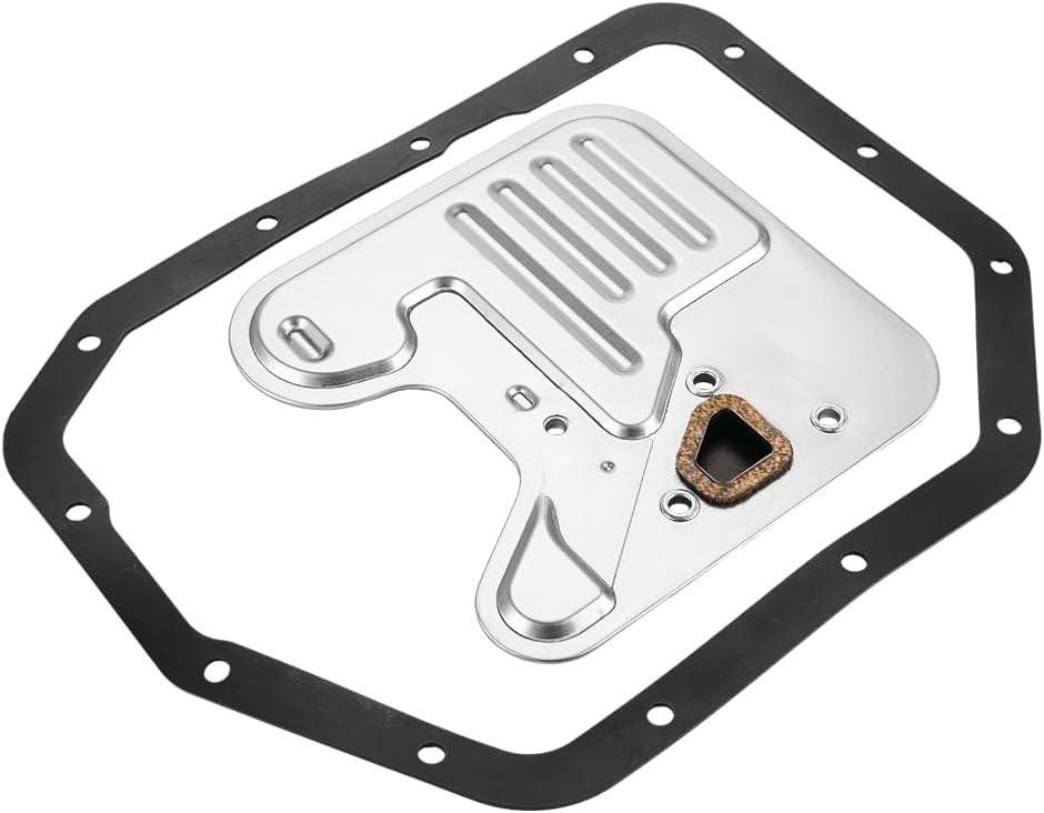 Transmission Filter Oil Pan Gasket Kit - Compatible for Kia Rio5 1.6L L4 - Gas LX, SX 2008-2011, for Hyundai Accent 1.6L L4 - Gas GLS, GS, SE 2007-2009 - Replace Part 4632122731