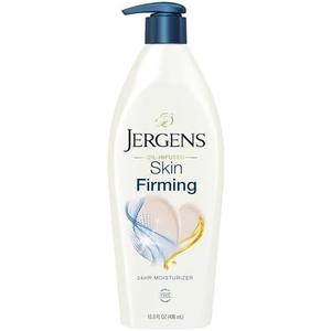 Jergens Skin Firming Body Lotion for Dry to Extra Dry Skin, Skin Tightening Cream with Collagen and Elastin, Dermatologist Tested, Hydralucence Blend Formula, 16.8 Oz