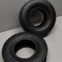 13x5.00-6 Tire and Inner Tube Set, TR-13 Straight Valve Stem, Replacement Riding Mower Front Wheel Assembly, 2 Pack