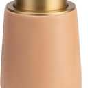 Soap Dispenser Ceramic with Easy-to-Press Pump Hand Lotion Liquid Dispenser for Shampoo Bathroom Kitchen 12 oz