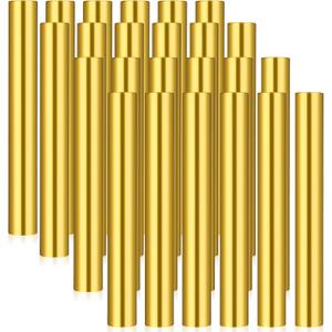 Sratte 24 Pcs Relay Baton Aluminum Field Race Track Baton for Track and Field Students Office Outdoor Running Practice Athlete Equipment