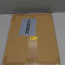 Large Stone Dish Drying Mat for Kitchen Counter, 24"(L)16"(W), Collapsible Quick Drying Mat, Absorbent Eco-Friendly Diatomaceous Earth Mats for Dishes Bottles, Match Any Countertop - White