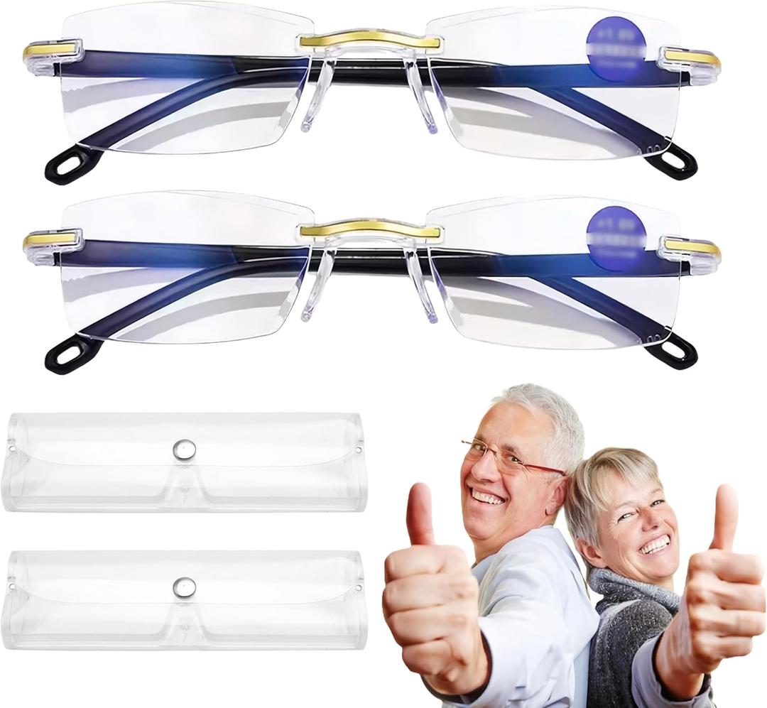 Auto Focus GlassesAnti-Blue Light Automatic Zoom Reading Intelligent Presbyopia GlassSelf Adjusting Presbyopia Glass For Men Women