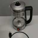 Percolator Coffee Pot Electric Coffee Maker, Brews 210 Cups, Auto Keep Warm, Stainless Steel Basket, Borosilicate Glass, Easy-Pour Spout, Cool-Touch Handle