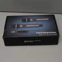 Wireless Microphones, Dual Handheld Dynamic Mic with Ultra-Stable Rechargeable Receiver | 200ft Freedom |Zero Dropouts | 40H Duration |Plug and Play| Karaoke Microphone for Singing, Meeting (Black)