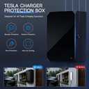 Wall-Mounted EV Charger Protection Box – Weatherproof Charging Station Cover Case for Electric Vehicle Home Chargers, Compatible with Standard Most EV Chargers