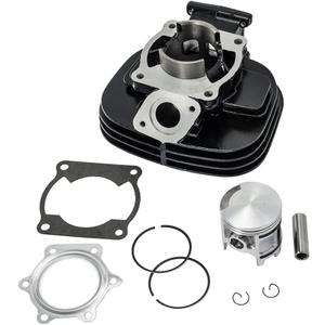 Cylinder Top End Kit Piston Gasket Assembly Rebuild Kit replacement for Yamaha Blaster 200 YFS 200 1988-2006 89 90 1991 92 93 94 1995 1996 1997 1998 1999 2000 2001 2002 2003 2004 2005