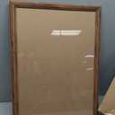 17x24 Wood Frame Brown, Rustic Natural 24x17in Woodgrain Picture Poster Frame, Modern Brown 17 x 24inch Gallery Wall Photo Frame with HD Plexiglass, Horizontal Vertical Wall Mounting Display 1pcs
