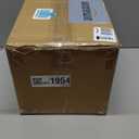 Handcrafted Extra Large Wooden Funeral Cremation Urn Box for Adult Human Ashes up to 320lbs (Coffee)