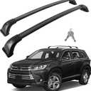 Lockable Roof Rack Crossbars Compatilbe with 2014-2019 Toyota Highlander