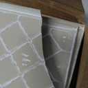 Unico Sand 12 in. x 24 in. Concrete Look Porcelain Floor Wall Tile,6 Piece