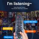 Magic Replacement for LG TV Remote with Voice and Pointer Function，AKB75855501 and MR20GA for LG Smart TV Remote（OLED/NANOCELL/ 4K UHD Models with Netflix and Prime Video Hot Keys,Google/Alexa