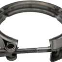1824400C1 904-251 F81Z8287EA Chamixx Exhaust Clamp Compatible with Ford F-250 F-350 F-450 E-350 E-450