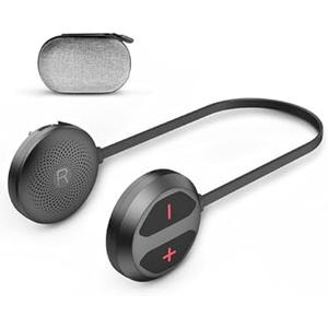 Bluetooth 5.3 Ski Helmet Headphones, 20H Working Time, IPX6 Waterproof, Builtin Mic, HD Speaker Chip, IceResistant Down to 4℉ for Skiing, Snowboarding, Mountain Biking, Climbing - Black