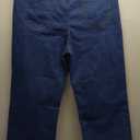 Allimy Women's High Waisted Straight Ankle Wide Leg Ripped Jeans Frayed Hem Stretchy Capri Denim Pants, Size 12