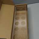 Acrylic Flower Vase, Rectangular Decorative Modern Vase, Rectangular Floral Centerpiece, Decorative Clear Vase Acrylic Flower Holder for Home Wedding Table Decor(Medium)