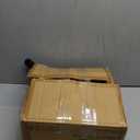 Carbon Steel Wok Pan, Tripole Nitrided Pre-Seasoned Flat Bottom Woks & Stir-Fry Pans Nonstick, Chinese Wok with Glass Lid for All Stovetops, Gift for Chef - 11.8 Inch