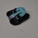 totes Unisex-Child Everywear Lightweight Waterproof Contoured Molded Double Buckle Slide Sandals Size 13/1