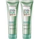 L'Oreal Paris Thickening Sulfate Free Shampoo and Conditioner, Thickens + Strengthens Thin, Fragile Hair, EverPure, 1 Hair Care Kit, 8.5 Oz (Pack of 2)