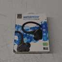 iLive IAEBTW53B Bluetooth True Wireless Earbuds with Built in Mic, IPX7 Waterproof, Charging Case, and Bluetooth 5.3 (Black)