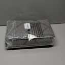 hicorfe Indoor Doormat,Front Back Door Mat Rubber Backing Non Slip Door Mats 24"x35" Absorbent Resist Dirt Entrance Doormat Inside Floor Mats for Entryway Washable Low-Profile (Grey)