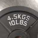 Fitvids Cast Iron Weight Plate 10lb , Set Of 4