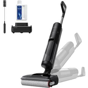 DREAME H12 FlexReach Vacuum Mop, 0 Tangle Wet Dry Vacuum Cleaner, Cordless Vacuum Mop All-in-One for Hard Floors, 180 Lie-Flat Floor Cleaner Machine with 194F Hot Self-Cleaning, 50Mins Runtime