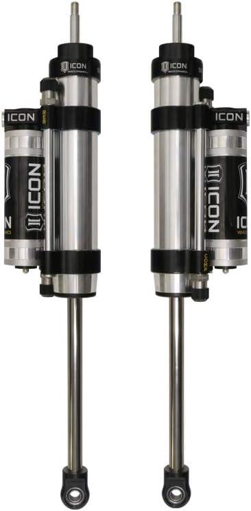 ICON, 4.5" Lift, Rear, 2.5 Omega Bypass PB Shocks, Pair, Compatible with 2007-18 Jeep JK Wrangler, 29945P