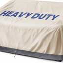 Extra Heavy Duty 2 Seater Outdoor Sofa Cover Waterproof - Patio Furniture Loveseat Covers with Air Vent, Outdoor Couch Bench Cover, 58" W x 33" D x 31"H