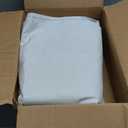 NICETOWN Farmhouse Style 100% Blackout Natural Linen Curtains 90 inches Length, 2 Panels, 62" W, Room Cooling Window Draperies with Thermal Insulated Liners for Dining Room