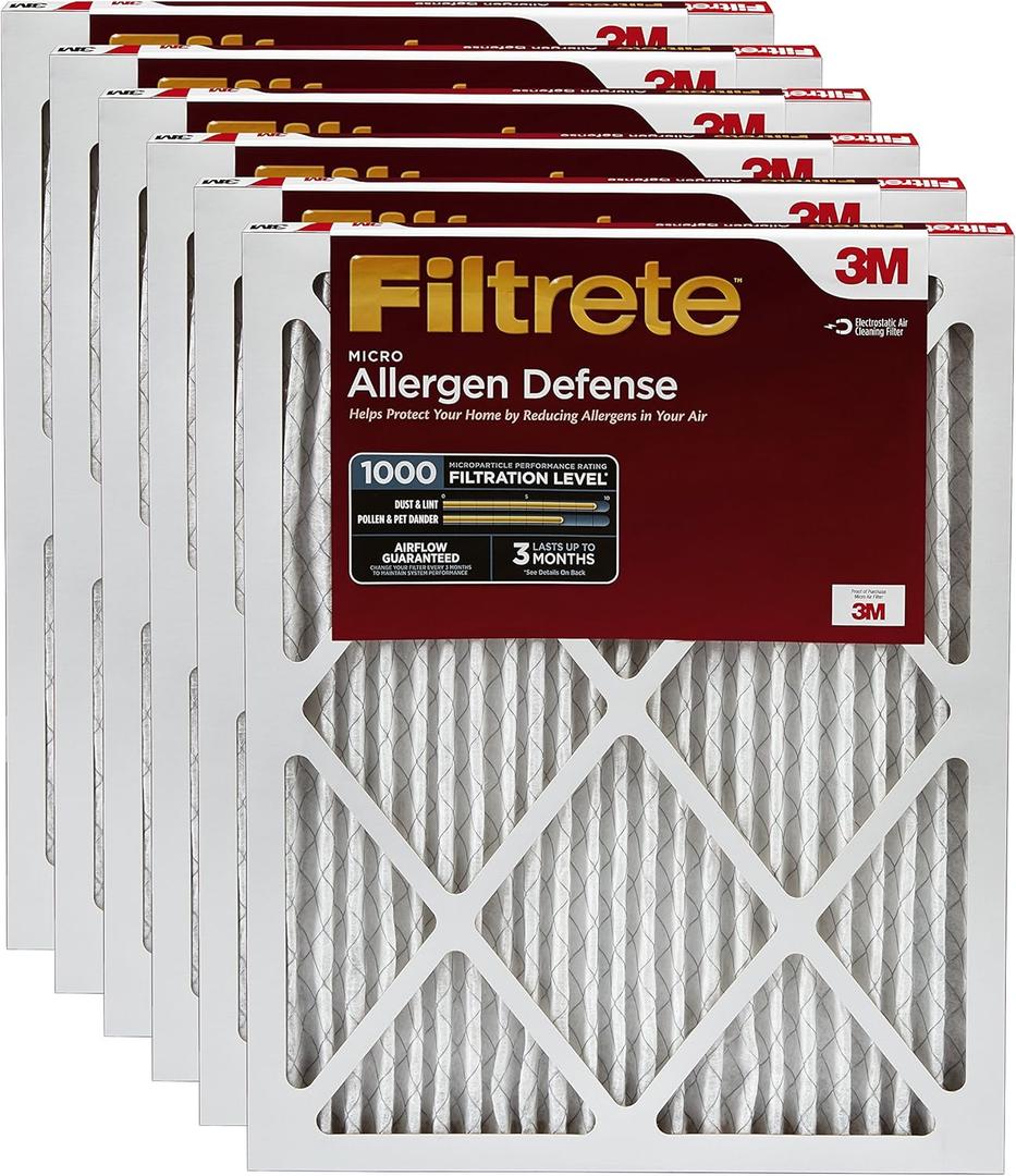 Filtrete Allergen Defense Air Filter, 16 x 20