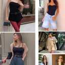 SHAPERX Strapless Shorts Bodysuit for Women Tummy Control Shapewear Seamless Sculpt Body Shaper with Removable Straps, Size: L/XL