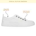 Blowfish Malibu Women's Hangout Sneaker White Linen 7 M