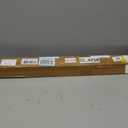 Pushglossy 2 Pcs Door Bottom 36" Long 1 3/4" Wide Replacement Threshold Seal with Vinyl Fins Weatherstrip Draft Stopper for Interior Exterior Doors(Brown,Kerf Style)