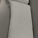 Cooling Pillows King Size Set of 2 Pack Shredded Memory Foam Pillows for Sleeping, Adjustable Cool Bed Pillow for Side Back Stomach Sleepers, Luxury Gel Neck Pillow for Neck and Shoulder Pain Relief (Original White (Cooling))